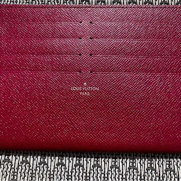LOUIS VUITTON FELICIE INSERT WALLET CREDIT CARD HOLDER - Picture 9 of 10